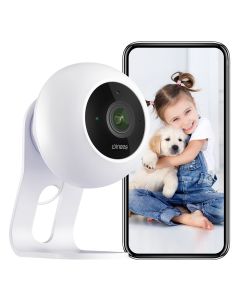 M2 2K WiFi Camera with 2-Way Audio, Night Vision for Human/Pet, Works with Alexa